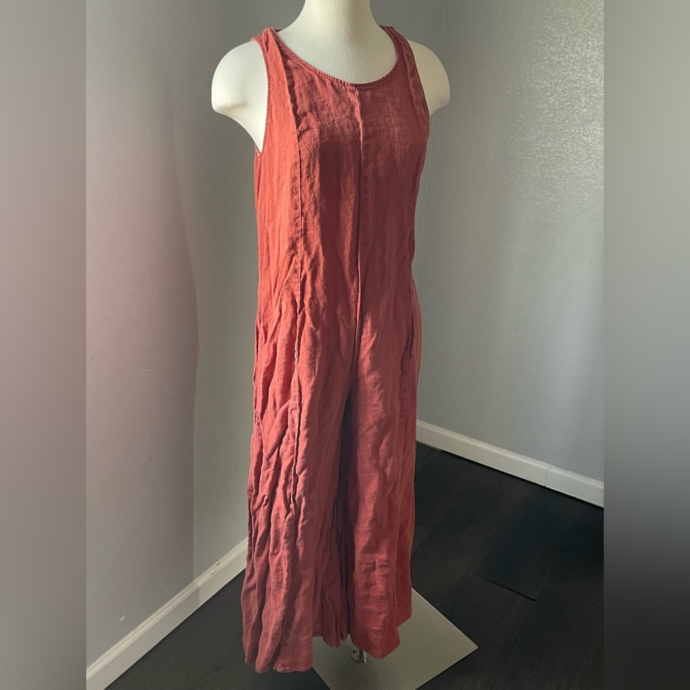 Rachel Zoe Jumpsuit 100% linen